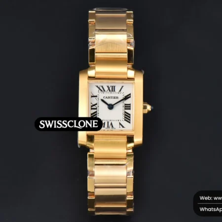 Cartier Tank Francaise Small 25.7mmx21.2mm 8848F Quartz High Resolution View