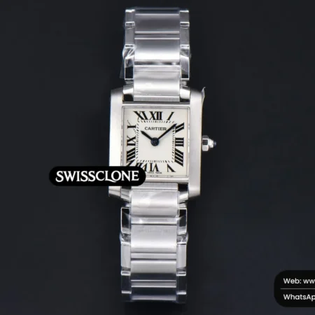 Cartier Tank Francaise Small 25.7mmx21.2mm 8848F Slim Quartz High Resolution View