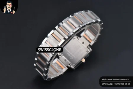 Cartier Tank Francaise Small 25.7mmx21.2mm 8848F RG/SS Quartz High Resolution View