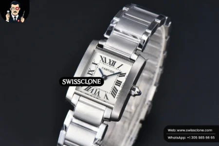Cartier Tank Francaise Small 25.7mmx21.2mm 8848F Slim Quartz High Resolution View