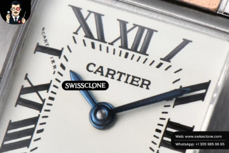 Cartier Tank Francaise Small 25.7mmx21.2mm 8848F RG/SS Quartz High Resolution View