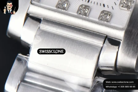 Cartier Tank Francaise Small 25.7mmx21.2mm 8848F Diamond Marker Quartz High Resolution View