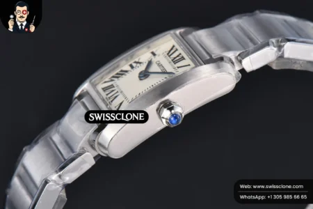Cartier Tank Francaise Small 25.7mmx21.2mm 8848F Slim Quartz High Resolution View