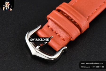 Cartier Tank Must Small 29.5×22mm K11F White Dial Orange Smooth Quartz High Resolution View