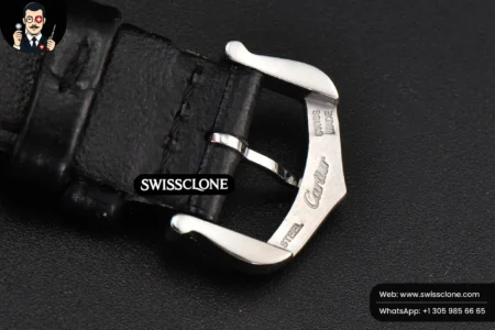 Cartier Tank Must Large 33.7×25.5mm K11F White Dial Black Smooth Quartz High Resolution View