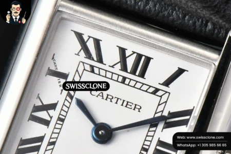 Cartier Tank Must Large 33.7×25.5mm K11F White Dial Black Smooth Quartz High Resolution View