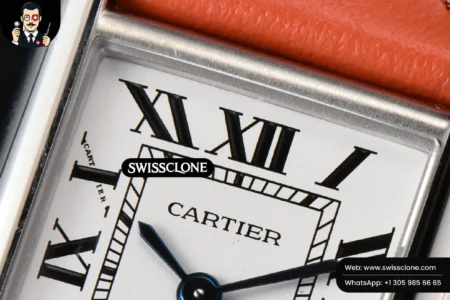 Cartier Tank Must Small 29.5×22mm K11F White Dial Orange Smooth Quartz High Resolution View
