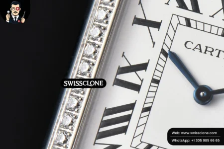 Cartier Tank Must Large 33.7×25.5mm Diamond K11F White Dial Red Croc Quartz High Resolution View