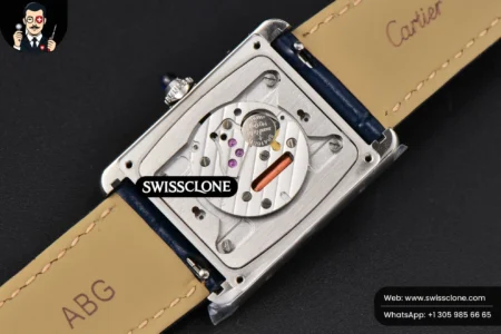 Cartier Tank Must Large 33.7×25.5mm K11F Red Dial Red Corc Texture Leather Quartz High Resolution View