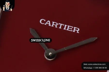Cartier Tank Must Large 33.7×25.5mm K11F Red Dial Red Corc Texture Leather Quartz High Resolution View