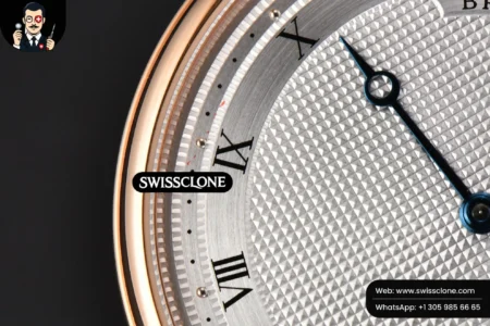Rolex Breguet Classique 5177 38.5mm LTF White Dots Dial Roma Marker Brown Leather MY9015 High Resolution View