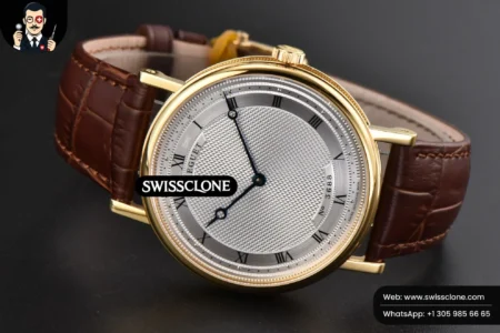 Rolex Classique 5177 38.5mm LTF White Dots Dial Roma Marker Brown Leather MY9015 High Resolution View