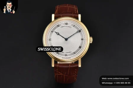 Rolex Classique 5177 38.5mm LTF White Dots Dial Roma Marker Brown Leather MY9015 High Resolution View