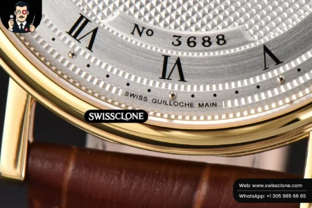 Rolex Classique 5177 38.5mm LTF White Dots Dial Roma Marker Brown Leather MY9015 High Resolution View