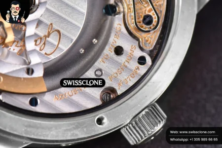 Rolex Glashütte Original PanoMatic Lunar TZF 40mm White Dial Black Leather (ZF Factory) High Resolution View