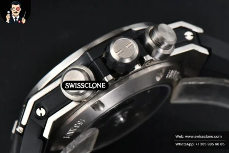 Hublot Big Bang Unico 45mm BBF Skeleton Dial Ceramic Bezel Black Rubber High Resolution View