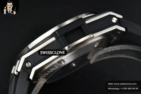 Hublot Big Bang Unico 45mm BBF Skeleton Dial Ceramic Bezel Black Rubber High Resolution View