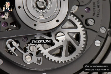 Hublot Big Bang Unico 45mm BBF Skeleton Dial Ceramic Bezel Black Rubber High Resolution View