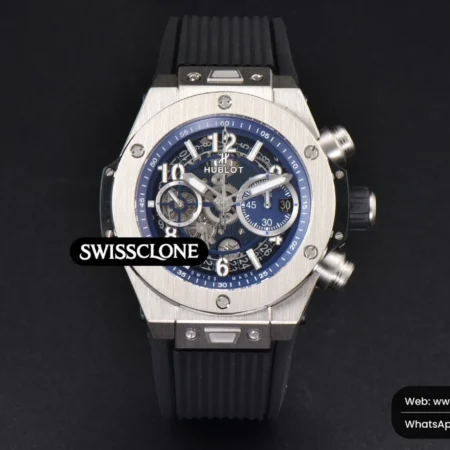 Hublot Big Bang Unico 45mm BBF Skeleton Dial Black Rubber High Resolution View