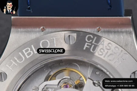 Hublot Classic Fusion 42mm JJ+F Blue Dial Blue Leather High Resolution View