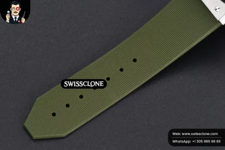Hublot Classic Fusion 42mm JJ+F Green Dial Green Rubber High Resolution View