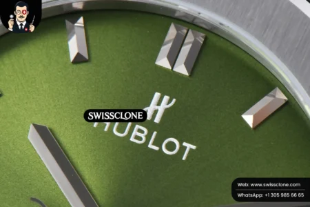 Hublot Classic Fusion 42mm JJ+F Green Dial Green Rubber High Resolution View