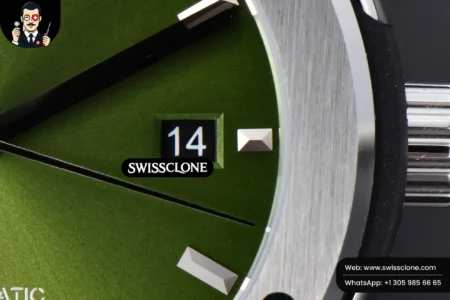 Hublot Classic Fusion 42mm JJ+F Green Dial Green Rubber High Resolution View