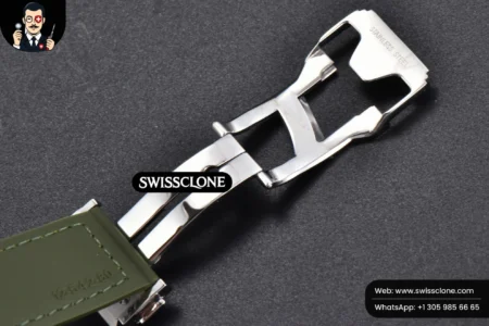 Hublot Classic Fusion 42mm JJ+F Green Dial Green Leather High Resolution View