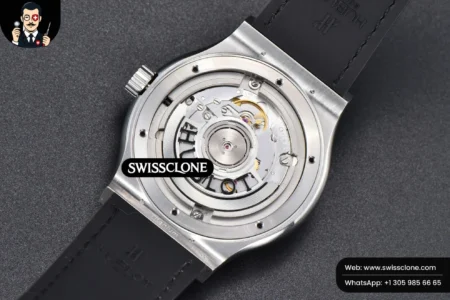 Hublot Classic Fusion 42mm RG/SS JJ+F Black Dial Black Leather High Resolution View