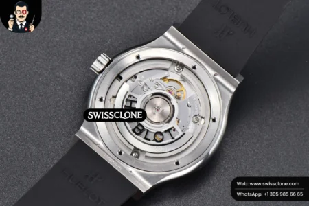 Hublot Classic Fusion 42mm JJ+F Gray Dial Black Rubber High Resolution View