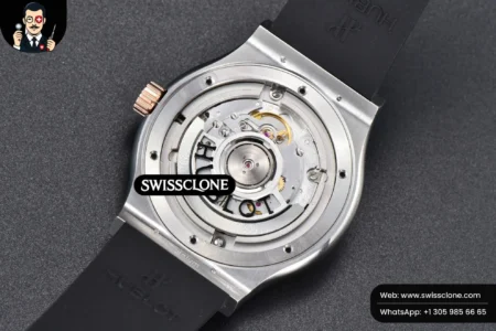 Hublot Classic Fusion 42mm RG/SS JJ+F Black Dial Black Rubber High Resolution View