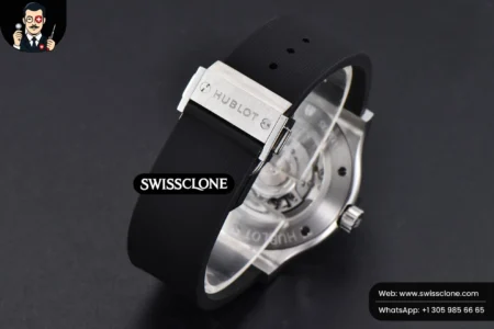 Hublot Classic Fusion 42mm JJ+F Gray Dial Black Rubber High Resolution View