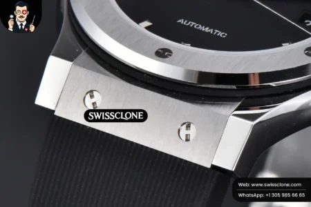 Hublot Classic Fusion 42mm JJ+F Gray Dial Black Rubber High Resolution View