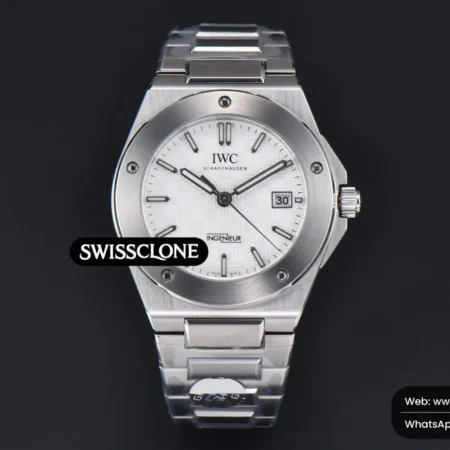 Rolex Ingenieur 40mm GHF White Textured Dial MY9015 High Resolution View
