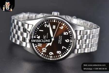 IWC Mark XVIII IWC327013 V7F 40mm Brown Dial V7F High Resolution View