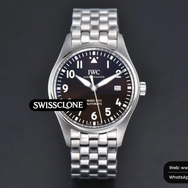 IWC Mark XVIII IWC327013 V7F 40mm Brown Dial V7F High Resolution View