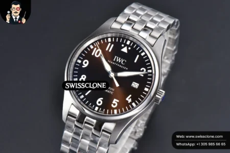 IWC Mark XVIII IWC327013 V7F 40mm Brown Dial V7F High Resolution View