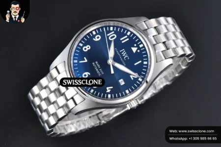 IWC Mark XVIII IWC327016 V7F 40mm ‘Little Prince’ Blue Dial V7F High Resolution View