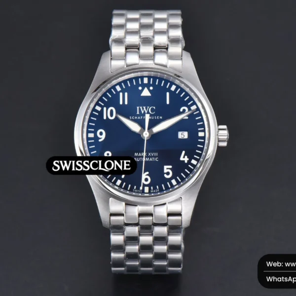 IWC Mark XVIII IWC327016 V7F 40mm ‘Little Prince’ Blue Dial V7F High Resolution View