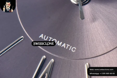 IWC Portofino V7F 37mm Gray Dial Silver Marker Black Leather High Resolution View