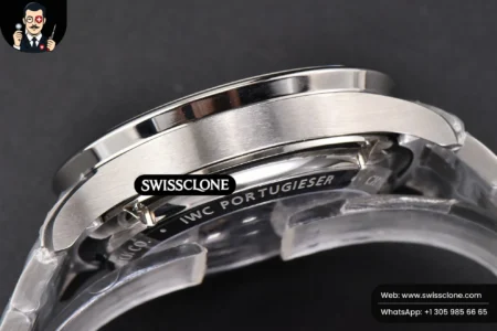 IWC Portuguese Chrono IW3716 41mm RSF Green Dial High Resolution View