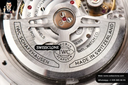 IWC Portuguese Chrono IW3716 41mm RSF Green Dial High Resolution View