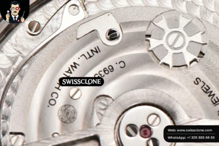 IWC Portuguese Chrono IW3716 41mm RSF Green Dial High Resolution View