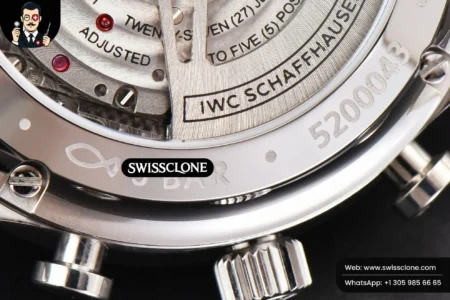 IWC Portuguese Chrono IW3716 41mm RSF Green Dial High Resolution View