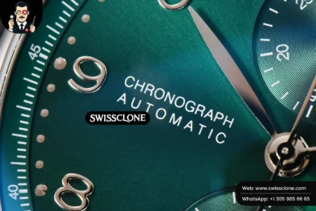 IWC Portuguese Chrono IW3716 41mm RSF Green Dial High Resolution View