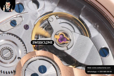 Rolex Jaeger LeCoultre Rendez Vous 36mm KZF Diamond Sky Brown Dial Brown Leather 9015 (ZF Factory) High Resolution View