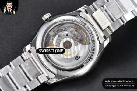 Rolex Longines Automatic 40mm LGF White Dial High Resolution View