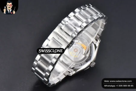 Rolex Longines Automatic 40mm LGF White Dial High Resolution View