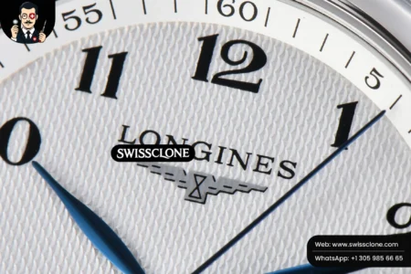 Rolex Longines Automatic 40mm LGF White Dial High Resolution View