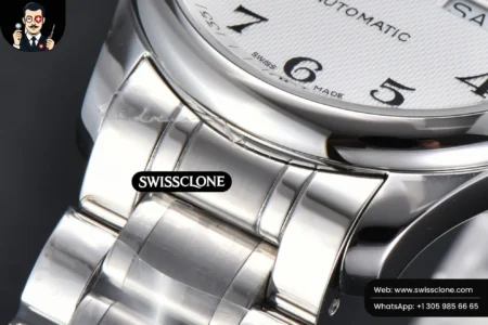 Rolex Longines Automatic 40mm LGF White Dial High Resolution View